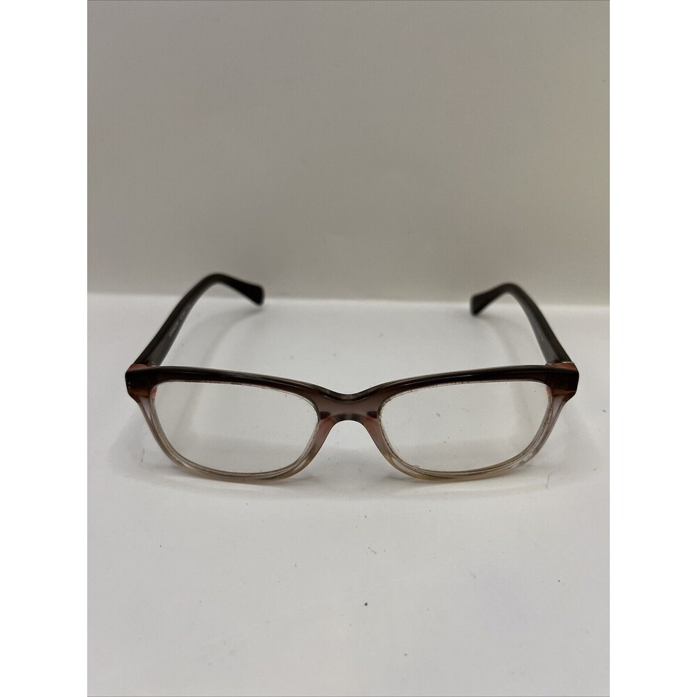 Coach Eyeglasses Only HC 6089 5401 Brown Cat Eyes Full  51-16-135
